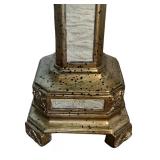 Pair of Luxurious Mirror Accented Table Lamps