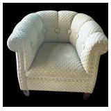 Pair of TreCi Salotti Upholstered Chairs