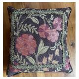 Pair of Floral Accent Pillows