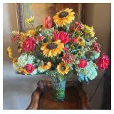 Bright and Beautiful Faux Floral Arrangement