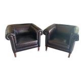 Pair of Epoque Giselle Chairs by Egon Von Furstenberg