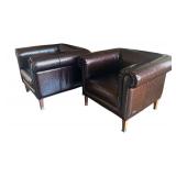 Pair of Epoque Giselle Chairs by Egon Von Furstenberg