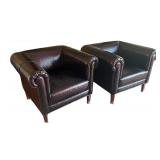 Pair of Epoque Giselle Chairs by Egon Von Furstenberg