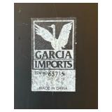 Garcia Imports Zebra Print Tray