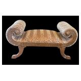 Gorgeous French Style Upholstered Bench