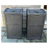 Suncast Waste and Recycling Bins