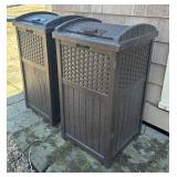 Suncast Waste and Recycling Bins