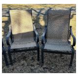 Four Patio Chairs