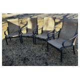 Four Patio Chairs