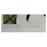 "Still Life with Fish" Signed Original Painting