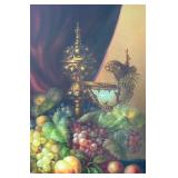 Stunning Original Still Life Painting by James