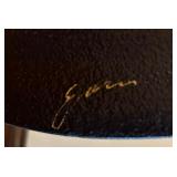 Signed Art Glass Charger Decor