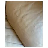 Tan Leather Sofa / Couch