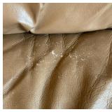 Tan Leather Sofa / Couch