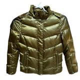 Olive Green Size 8 Coat / Jacket by Descente