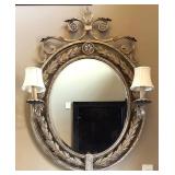 Distinctive Mirror with Lamps