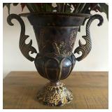 Festive Faux Poinsettia Decor