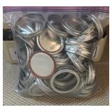 Collection of Kerr Mason Jars and Lids