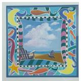 Two Beach Motif Prints