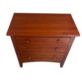 Cherry Expressions Three Drawer Nightstand / Tradewins Cherry Expressions Three Drawer Nightstand