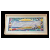 Original Beach Motif Painting