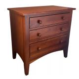 Cherry Expressions Three Drawer Nightstand / Tradewins Cherry Expressions Three Drawer Nightstand