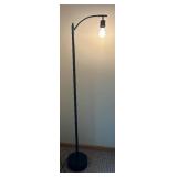 Black Bridge Style Floor Lamp / Modern Black Floor Lamp