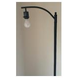Black Bridge Style Floor Lamp / Modern Black Floor Lamp