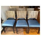 Set of Six Elegant Dining Chairs