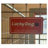 Large Indoor Dog Kennel by Lucky Dog