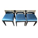 Set of Six Elegant Dining Chairs