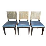 Set of Six Elegant Dining Chairs