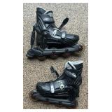 Three Pairs of Rollerblades by Talon, DBX and Rollerblade