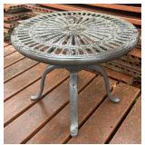 Metal Patio Accent Table
