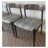 Set of Six Danish Dining Chairs