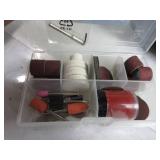 RYOBI 12V Cordless Rotary Tool Kit DOES NOT COME WITH ORIGINAL BIT, INCUDES ATTACHMETS SHOWN, TESTED, WORKS, USED!