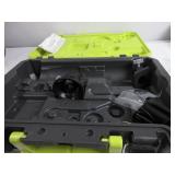 RYOBI 12V Cordless Rotary Tool Kit INCUDES ATTACHMETS SHOWN(MISSING 2 BITS), SMALL BOX DOES NOT CLOSE ALL THE WAY, TESTED, WORKS, NO BOX, SLIGHTLY USED