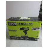 RYOBI 18V ONE+ HP Compact Brushless 1/2" Drill/Driver Kit With Charger MISSING BATTERY, TESTED, WORKS, LIKE NEW!