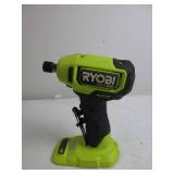 RYOBI 18V ONE+ HP COMPACT BRUSHLESS 1/4" RIGHT ANGLE DIE GRINDER TOOL ONLY, USED