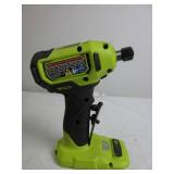 RYOBI 18V ONE+ HP COMPACT BRUSHLESS 1/4" RIGHT ANGLE DIE GRINDER TOOL ONLY, USED