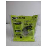 RYOBI ONE+ 18V 120-Watt 12V Automotive Power Inverter with Dual USB Ports OPEN PACK, TESTED, WORKS, USED