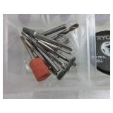 RYOBI ONE+ HP 18V Brushless Cordless Rotary Tool (Tool Only) NO BOX, WITH ATTACHMENTS SHOWN ON PIC, TESTED, WORKS, USED