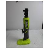 RYOBI 18V Cordless Ratchet Multi-Size 3/8 in. and 1/4 in. MISSING A DRILL BIT, TOOL ONLY, TESTED, WORKS, NEW