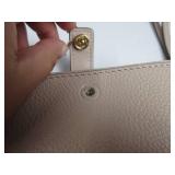 Michael Kors Adele Double-Zip Wristlet 7+ Soft Pink One Size BUTTON IS MISSING/BROKEN, SCRATCHED, LIKE NEW
