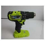 RYOBI 18V ONE+ HP Compact Brushless 1/2" Hammer Drill TOOL ONLY, MISSING BATTERY AND CHARGER, TESTED, WORKS, USED