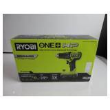 RYOBI 18V ONE+ HP Compact Brushless 1/2" Hammer Drill TOOL ONLY, MISSING BATTERY AND CHARGER, TESTED, WORKS, USED