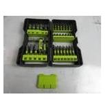 Ryobi - AR2040 - Impact Rated Driving Kit - BOX CLIP IS BROKEN, NO PACKAGING, BITS ARE SLIGHTLY USED