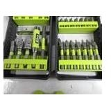 Ryobi - AR2040 - Impact Rated Driving Kit - BOX CLIP IS BROKEN, NO PACKAGING, BITS ARE SLIGHTLY USED