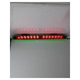 TowMate 22" Wireless LED Tow Light Bar - Lime Green, Magnetic Mount, Battery-Powered, 10+ Hours of Charge | 4-Pin Round Transmitter | MISSING THE CHARGER, SOME SCRATCHES, USED