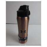 Under Armour 18oz Stainless Steel Water Bottle, Vacuum Insulated, Self Draining Protective Cap, Leak Proof, For Kids & Adults, All Sports, Gym SPRING TO OPEN IS BROKEN BUT STILL CAN SHUT AND OPEN, DEN